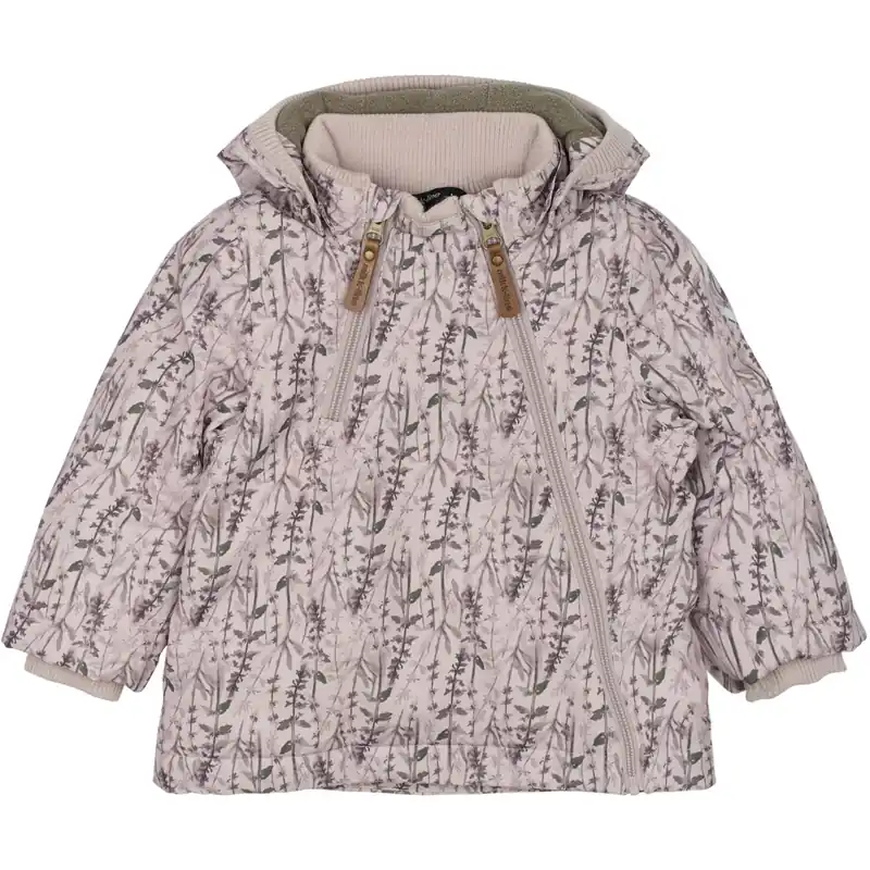 Mikk-Line Cloud Gray Polyester Baby Jacka AOP Rabatt