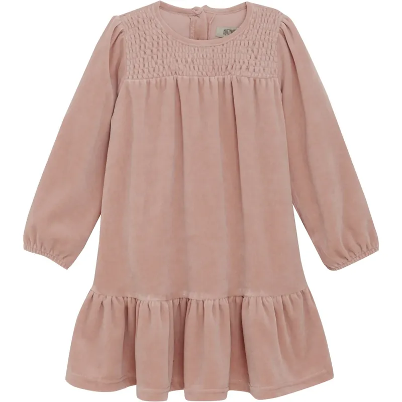 Populärt val Huttelihut Adobe Rose Klänning Ls Velour