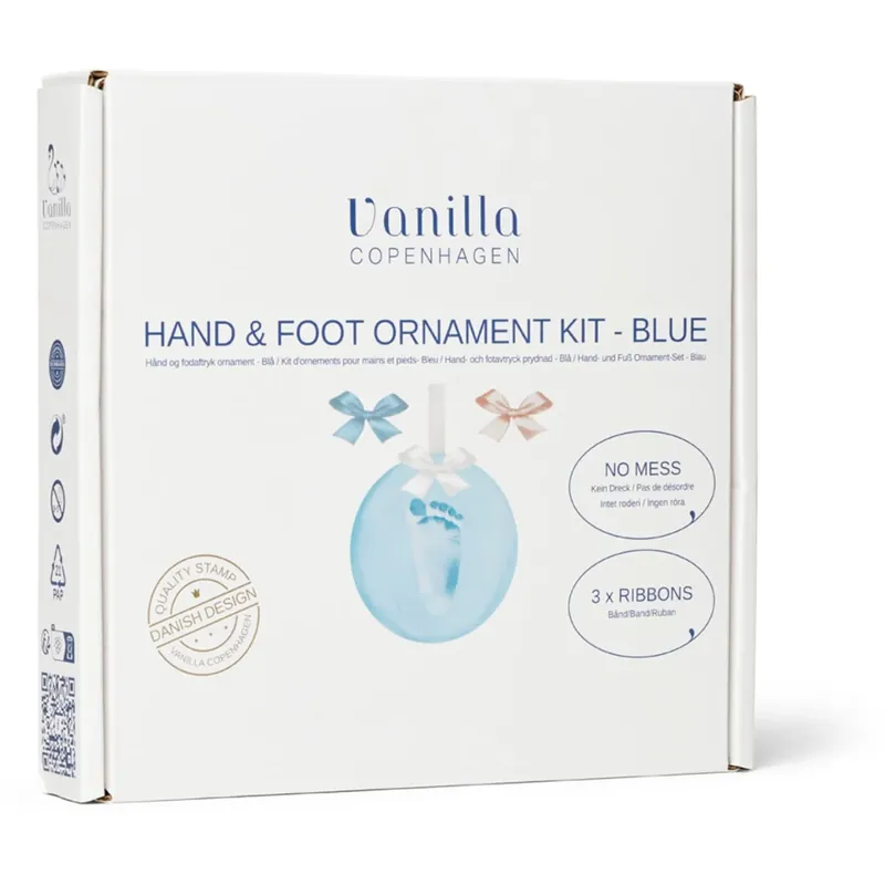Populärt val Vanilla COPENHAGEN Blue Hand & Foot Clay Kit