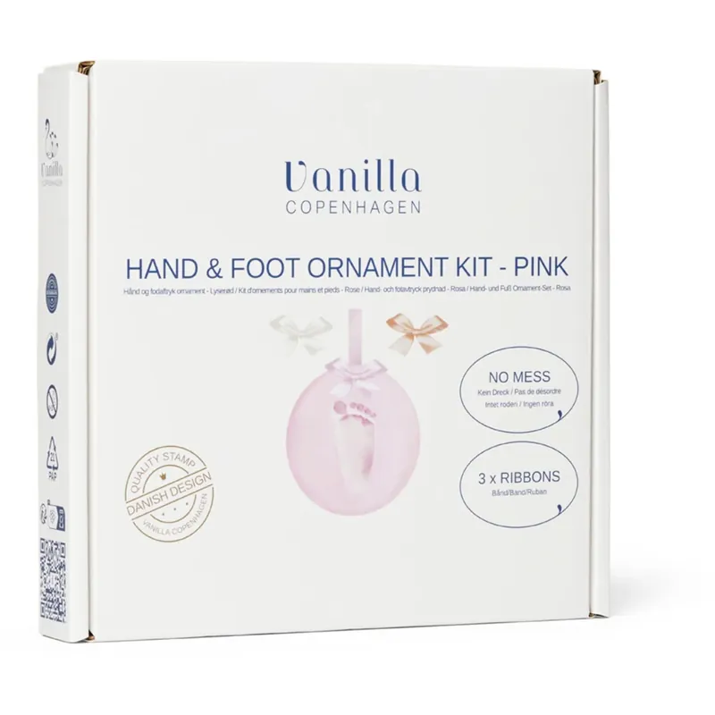 Vanilla COPENHAGEN Pink Hand & Foot Clay Kit Nyhet