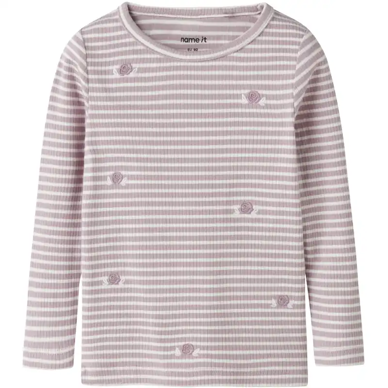 Name It Keepsake Lilac Nmfripeas Ls Top Box Begränsad tid