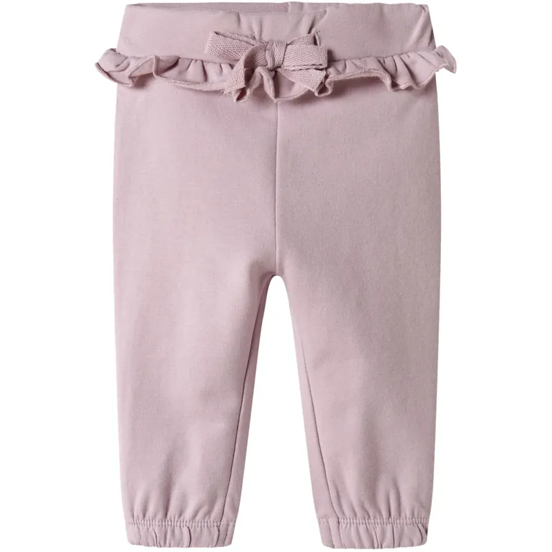 Bästa pris Name It Keepsake Lilac Nbfrowane Sweat Byxor Bru