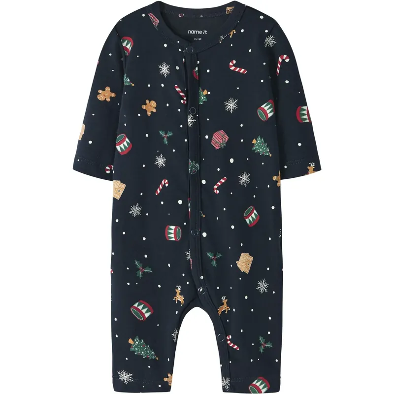 Name It Navy Blazer Xmas AOP Navy Nbnvismas Ls Nightsuit Endast denna vecka