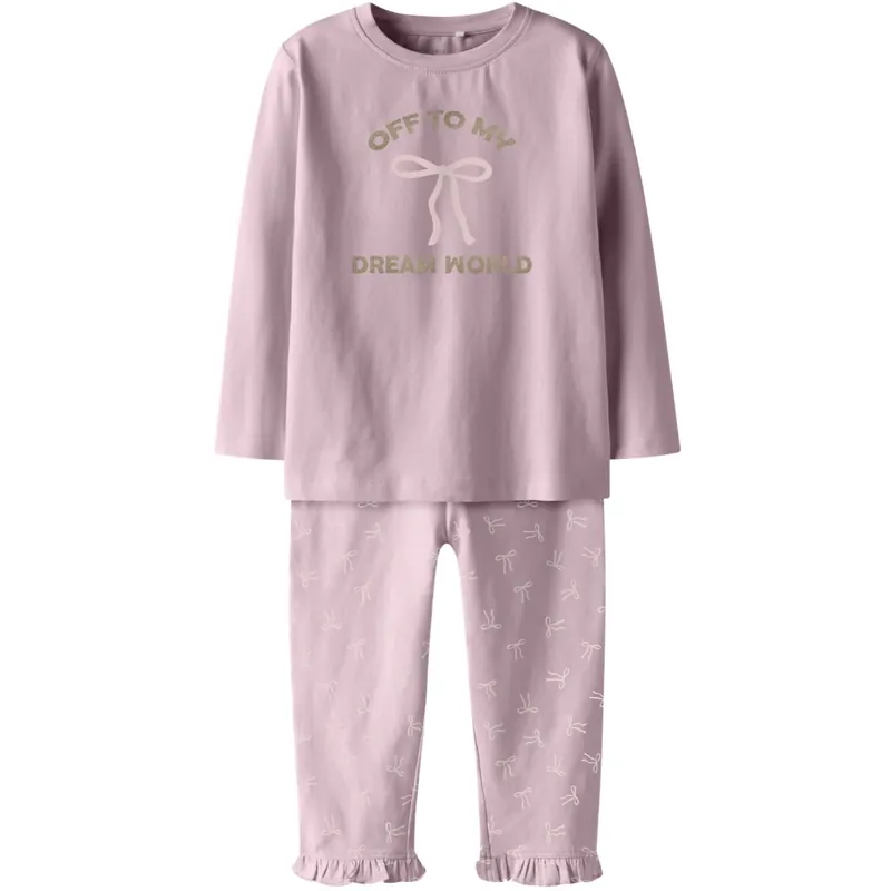 Kampanj Name It Keepsake Lilac Nmfragna Night Set Box