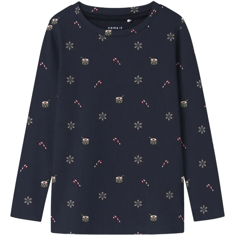 Name It Navy Blazer Nmnroko Xsl Ls Top Erbjudande