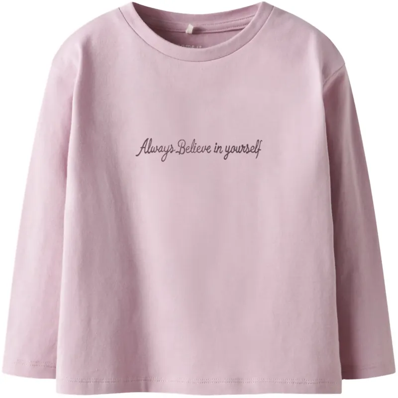 Name It Keepsake Lilac Nmfrearaja Nreg Ls Top Erbjudandepris