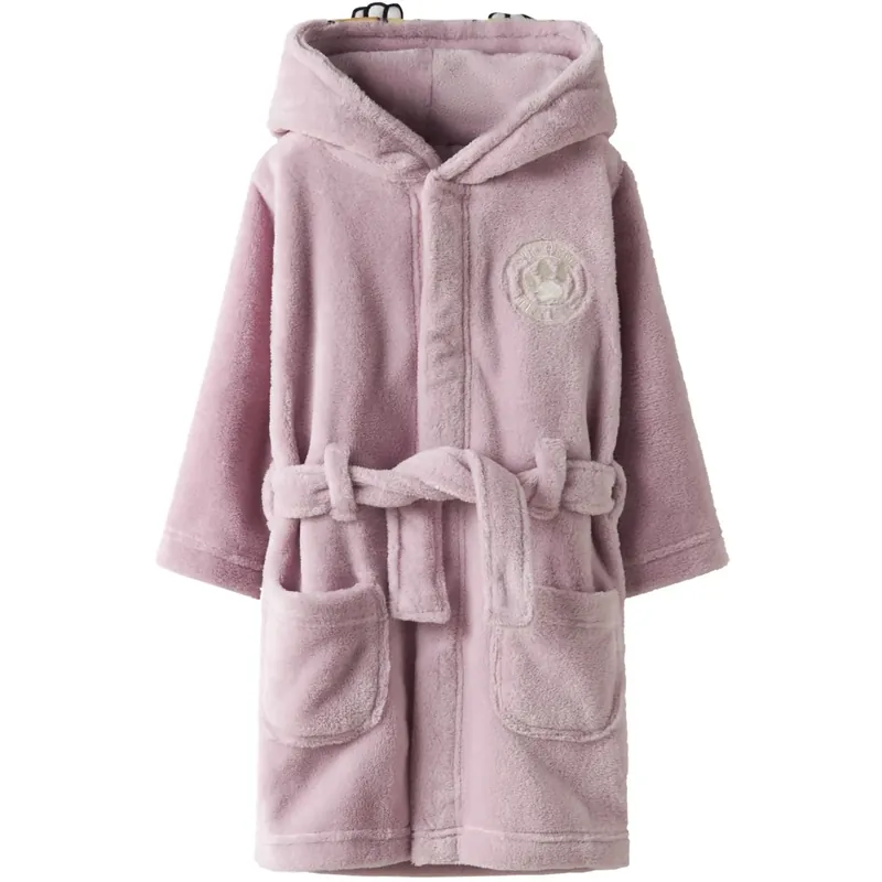 Endast idag Name It Keepsake Lilac Nmfnasina Paw Bathrobe Cplg