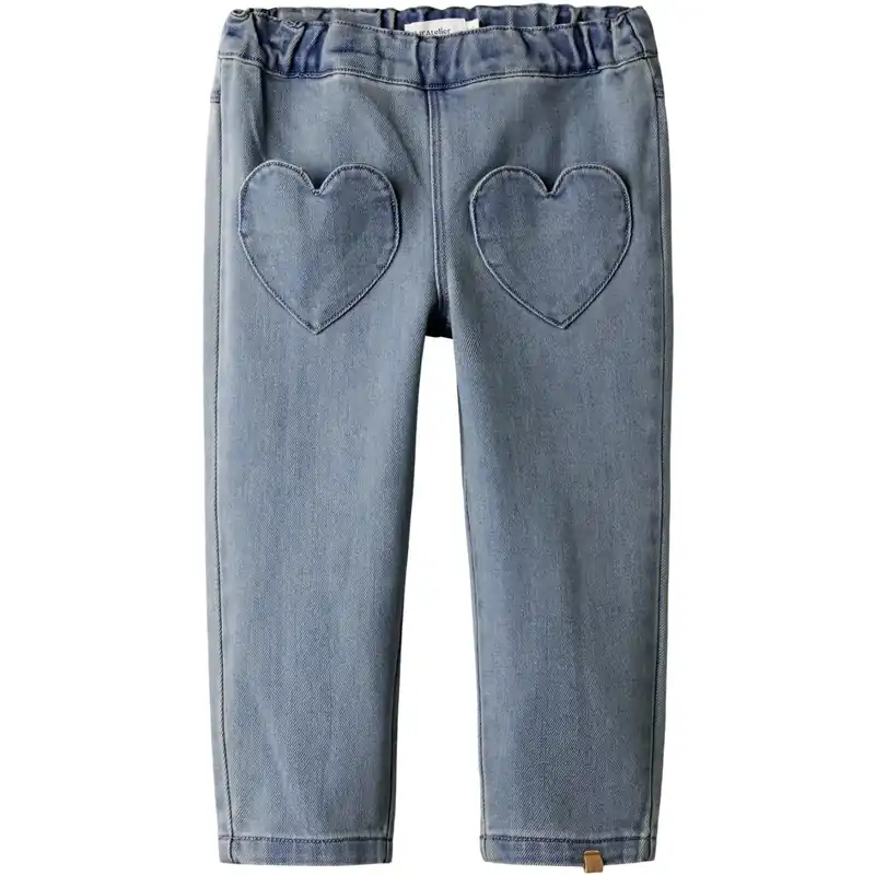 Lil‘Atelier Medium Blue Denim Nmflulia Loose Dnm Jeans 4017-Cj S Lil Kampanj
