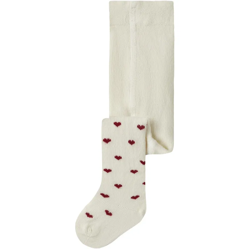 Kampanjpris Lil‘Atelier Turtledove Red Hearts Nbfreba Len Strumpbyxar Lil