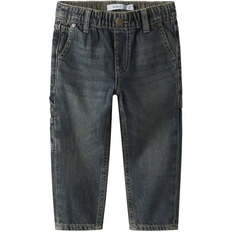 Name It Vintage Dark Blue Denim Nmmben Tap Jeans Carp 8940-bc Noos Snabb leverans