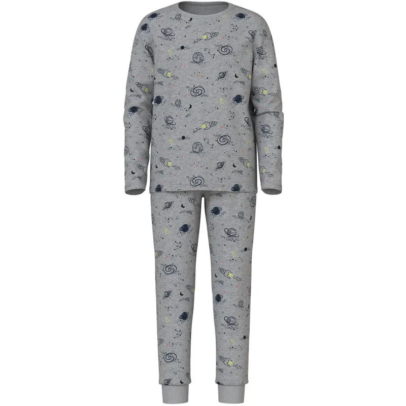 Name It Grey Melange Nkmnightset Grey Space Noos Endast denna vecka