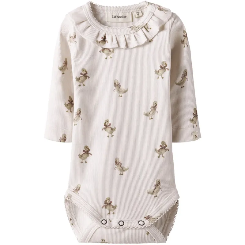 Lägg i varukorgen Lil‘Atelier Almost Mauve Goose Nbflavo Loa Ls Slim Body Lil