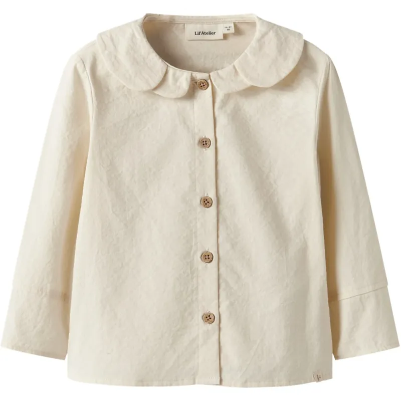 Lil‘Atelier Turtledove Nmfrosito Ls Loose Skjorta Lil Fynd