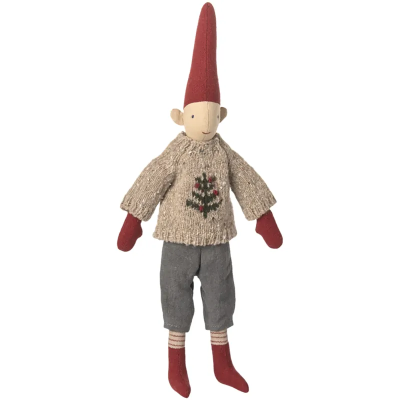 Fynd Maileg Pixy, Størrelse 2 - Dreng - Stickad Sweater