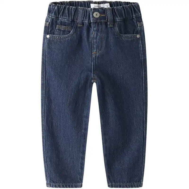 Name It Dark Blue Denim Nmmsilas Tapered Jeans 1570-Av O Reapris