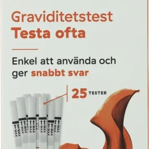 25-pack - RFSU Graviditetstest Begränsad tid