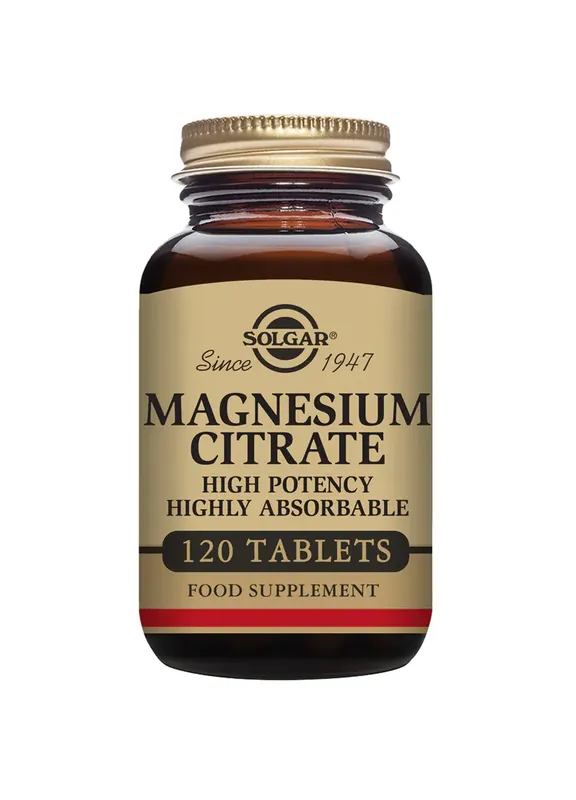 Fynd Solgar Magnesium Citrate 120 tabletter