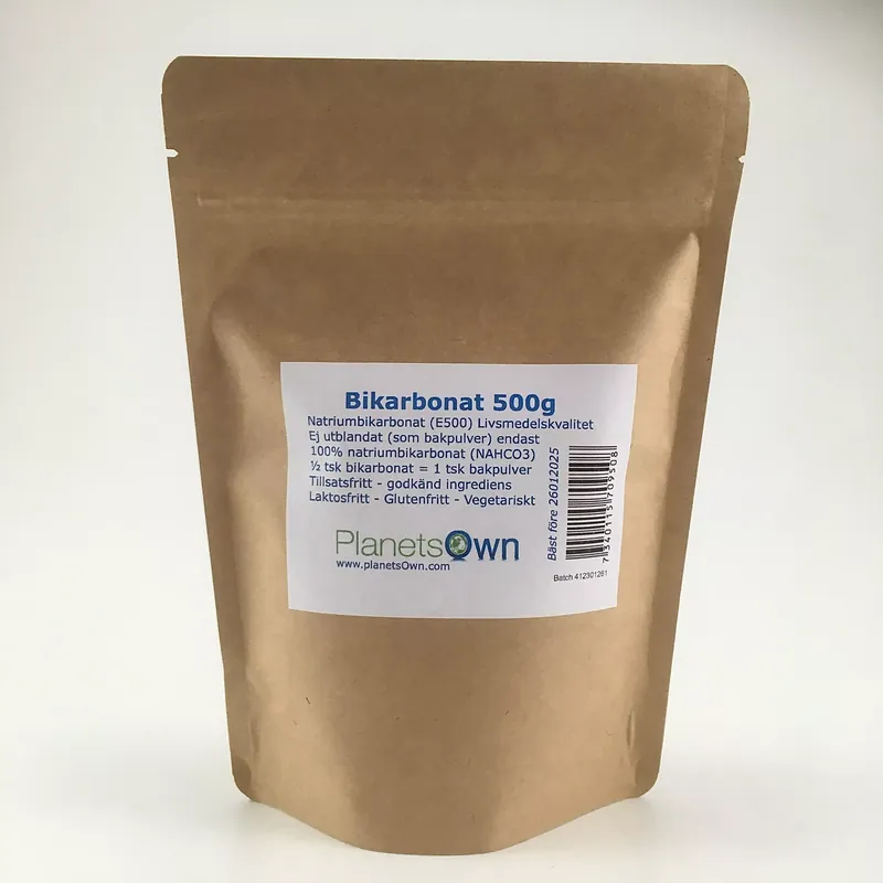 Erbjudande Bikarbonat 500g - PlanetsOwn