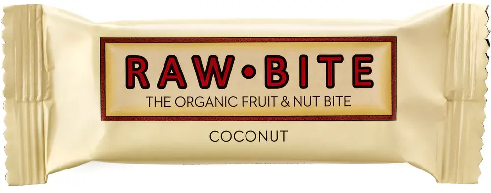 RawBite Protein Kokos frukt- & nötbar 45 g Rea