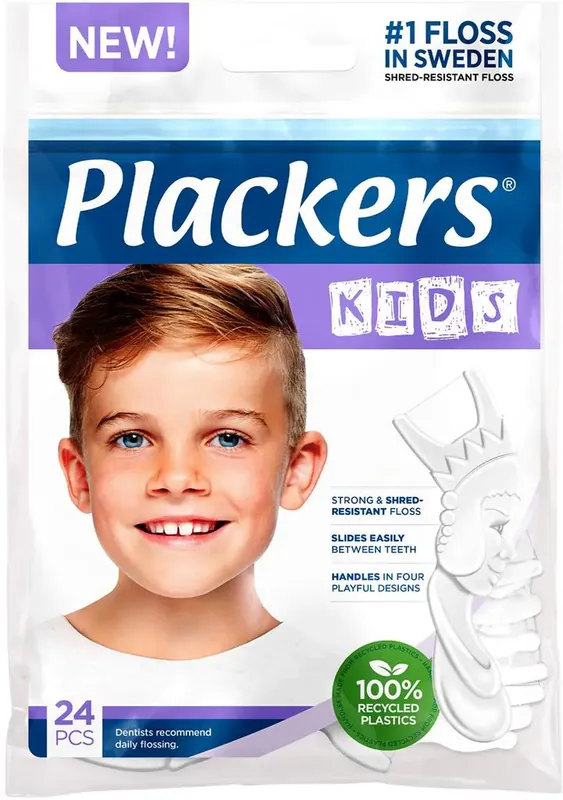 Köp online Plackers Kids 24 st