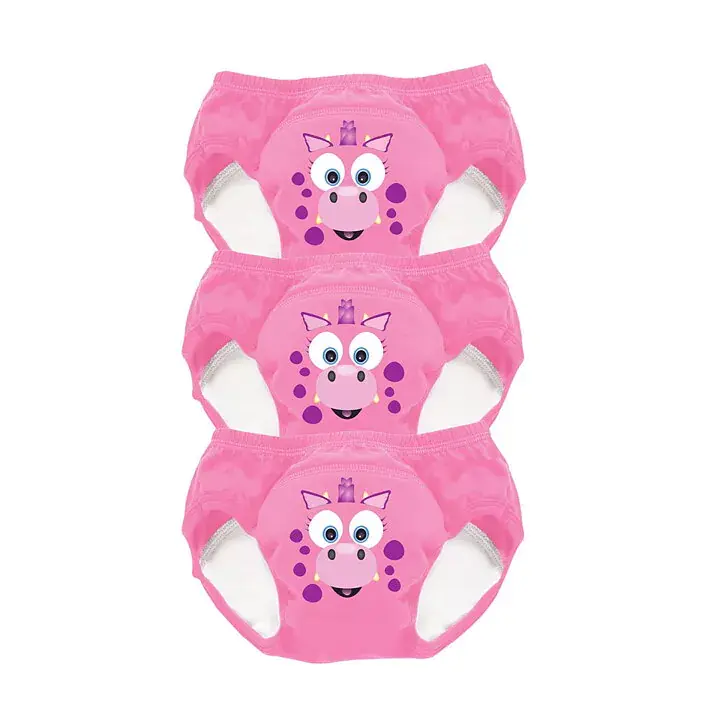 Potträningsbyxa 3-pack - My Carry Potty Rosa drake 2-3 år Reapris