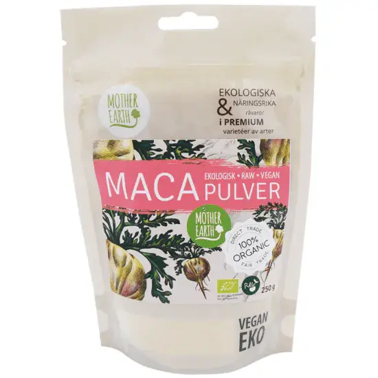 Begränsat erbjudande Macapulver Premium Mother Earth Eko 250g