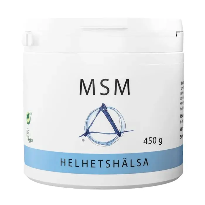 MSM pulver 450g - Helhetshälsa Kampanj