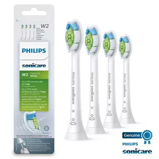 Kampanj Philips Sonicare W2 Optimal White Soniska (Vita) tandborsthuvuden i standardutförande
