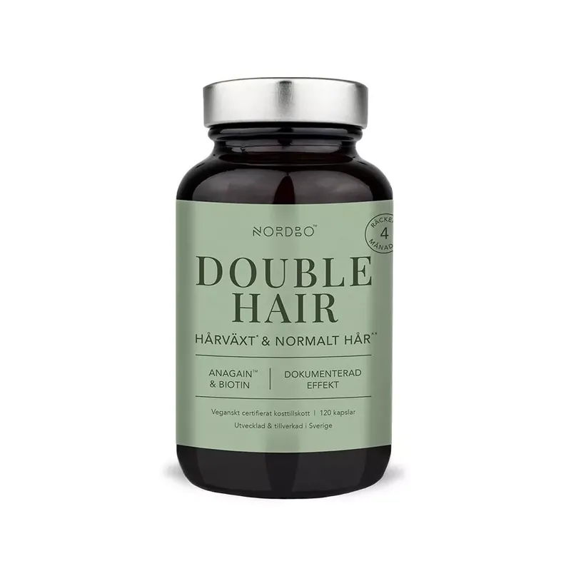 Double Hair 120 kapslar Nordbo Begränsad tid