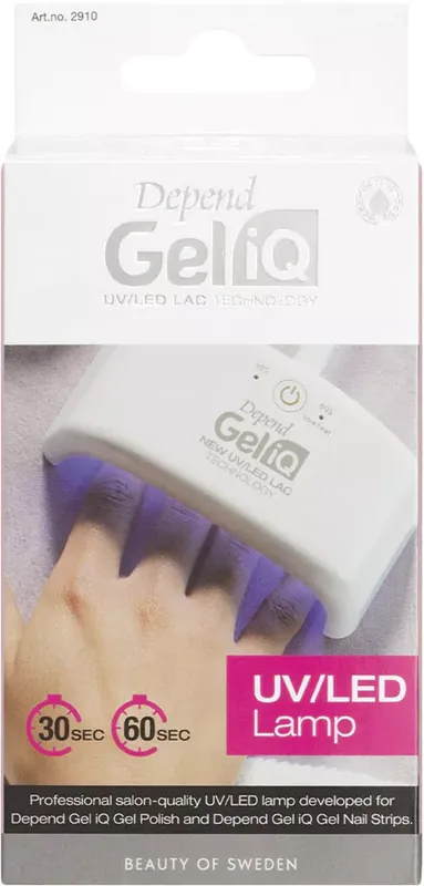 Endast idag Depend Gel iQ Mini LedLamp + Adapter