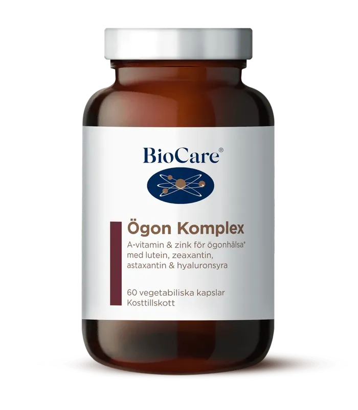 Billigare BioCare Ögon Komplex 60 kapslar