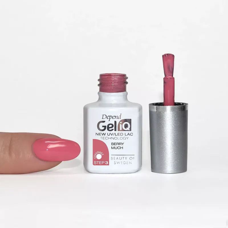 Depend Gel iQ UV/LED Nail Polish Berry Much Nyhet