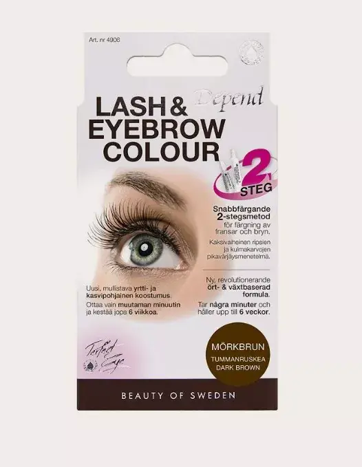 Nyhet Depend Lash & Eyebrow Colour Dark Brown