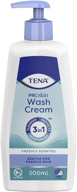 Endast idag Tena ProSkin Wash Cream 3-in-1 500 ml