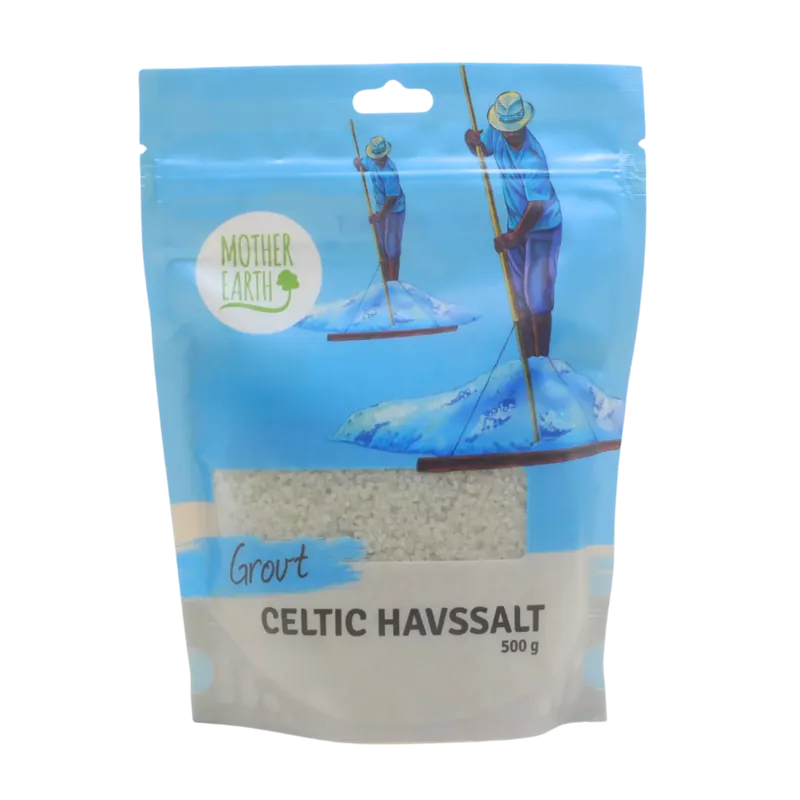 Celtic Havssalt Grovt 500g - Mother Earth Kampanj
