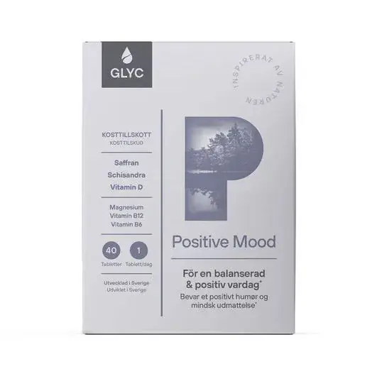 GLYC Positive Mood 40 tabletter Sänkt pris