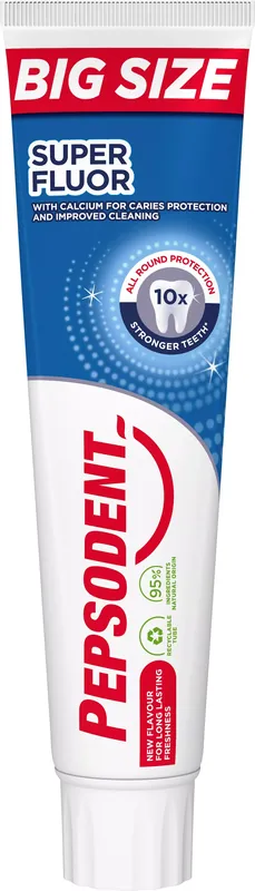 Pepsodent tandkräm Super Fluor 125 ml Köp nu