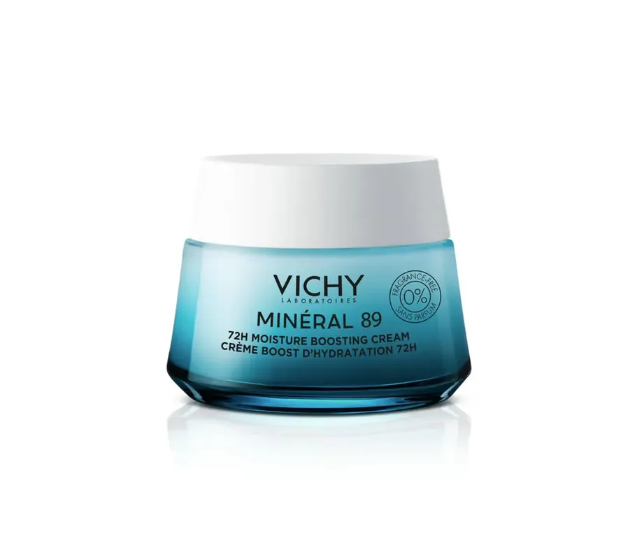Sista chansen Vichy Minéral 89 100H Moisture Boosting Cream Fragrance-free 50 ml