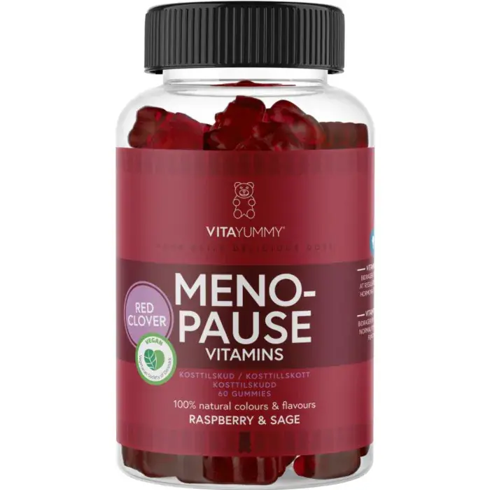 Begränsat erbjudande VitaYummy Menopause Raspberry & Sage 60 st