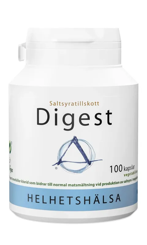 Snabb leverans Helhetshälsa Digest 100 kapslar
