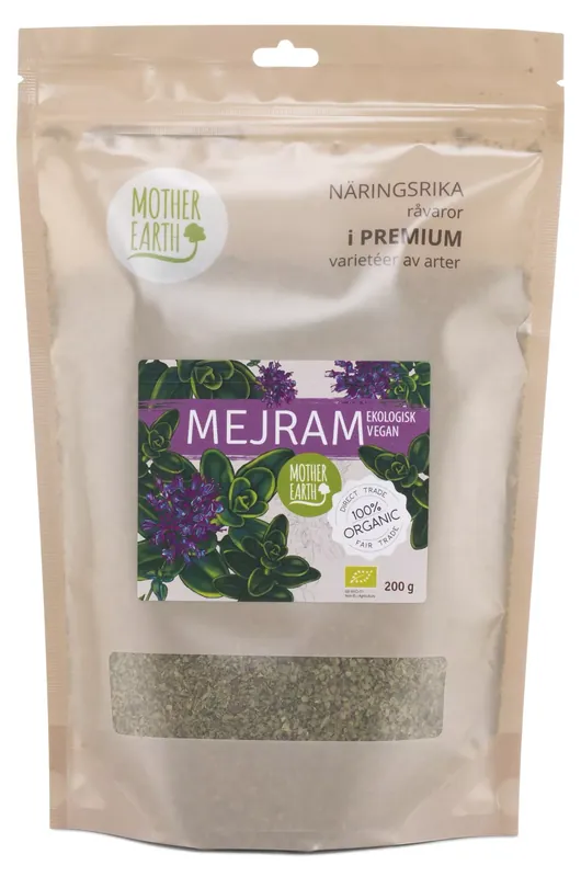 Lågt pris Mejram EKO 200g - Mother Earth