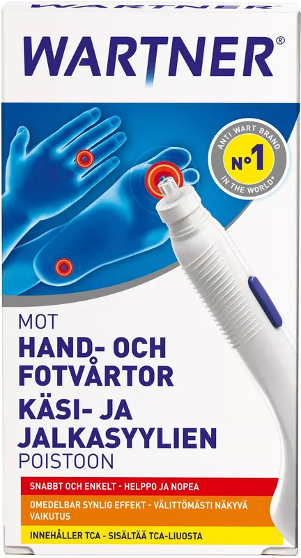 Populär Wartner Pen Vårtpenna Vårtmedel För Hand & Fotvårtor 1 st