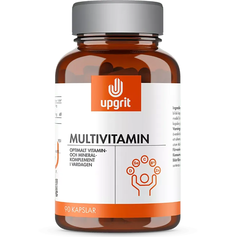 Upgrit Multivitamin 90 kapslar Kundfavorit
