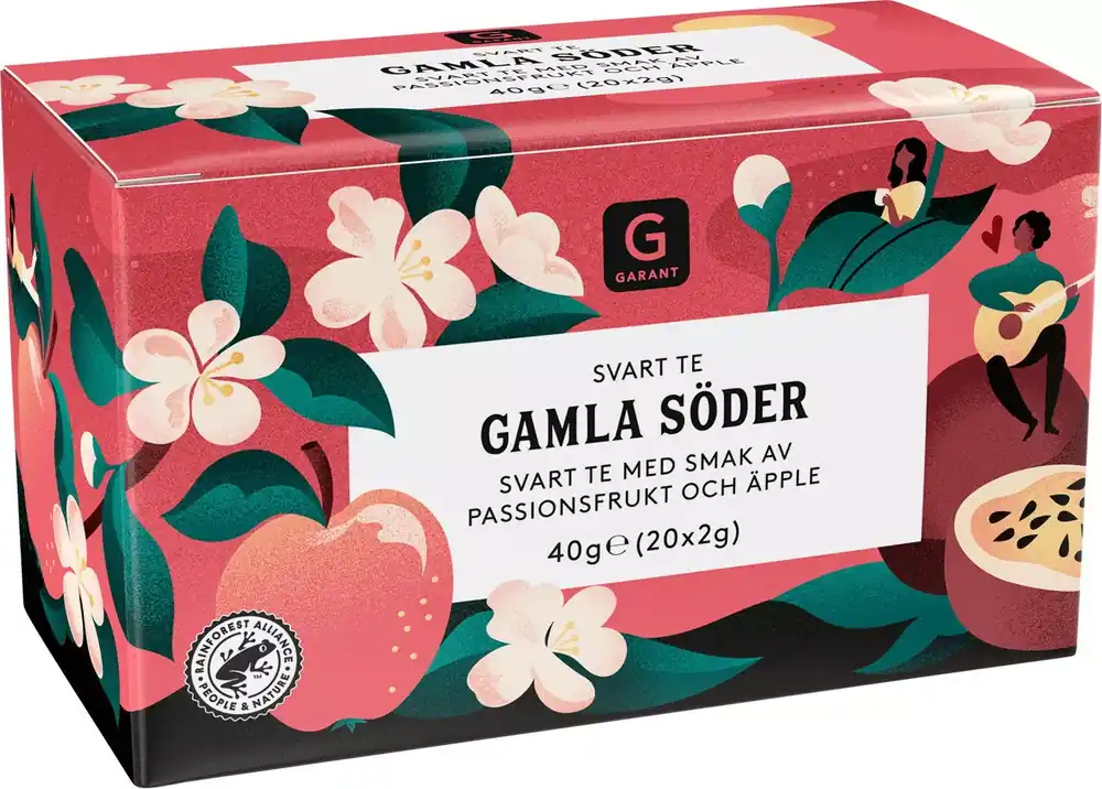 Garant Svart Te Gamla Söder 40 g Bästa pris