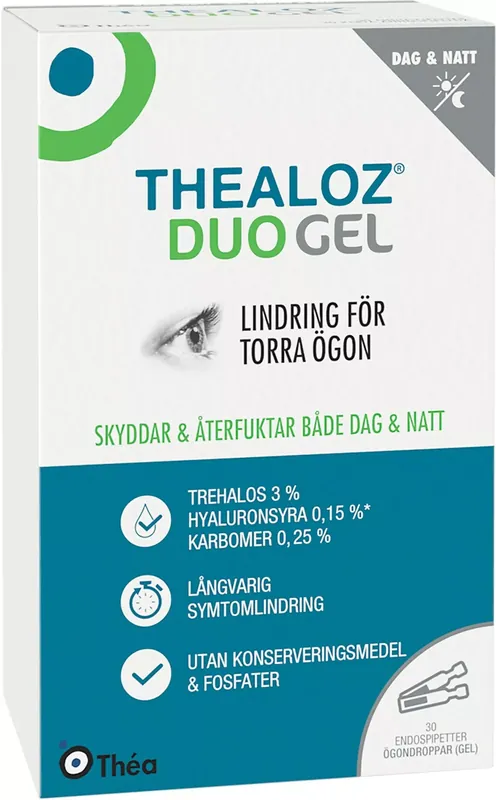 Begränsad tid Thealoz Duo Gel endosbehållare 30 st