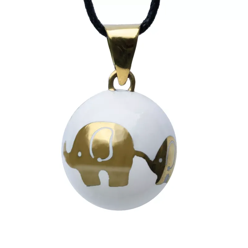 Kampanj Bola Gravidsmycke Golden elephants