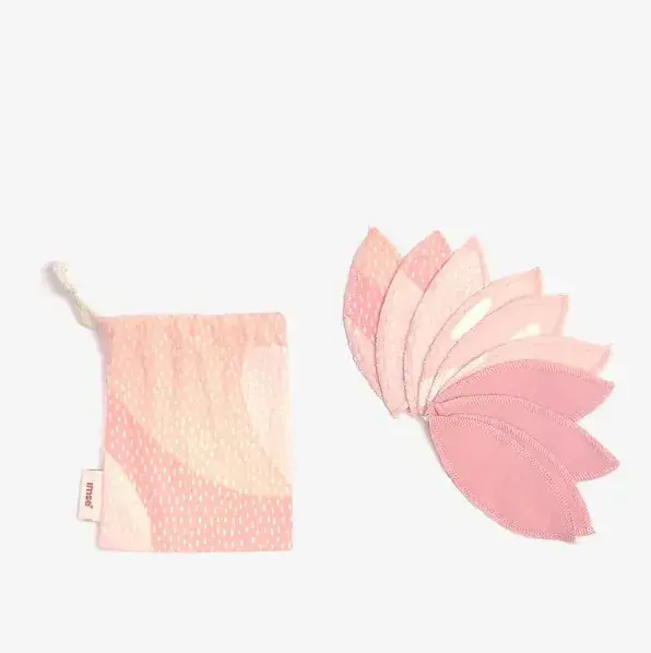 Labia Pads, 10-pack - ImseVimse Pink Sprinkle Säker betalning