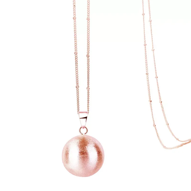 Rabatt Bola Gravidsmycke Rosé Gold sparkle