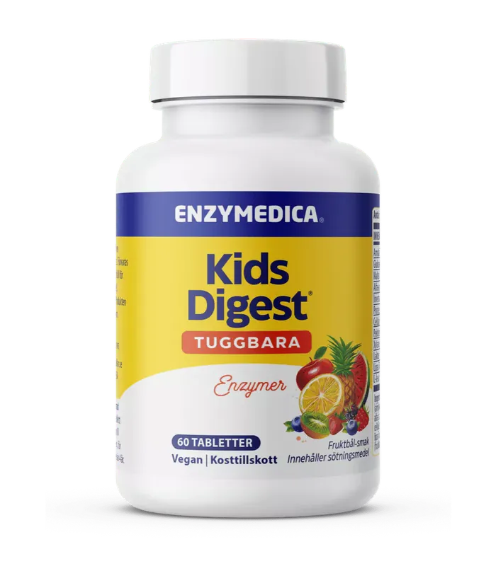 Premium Enzymedica Digest Kids Chewable 60 kapslar