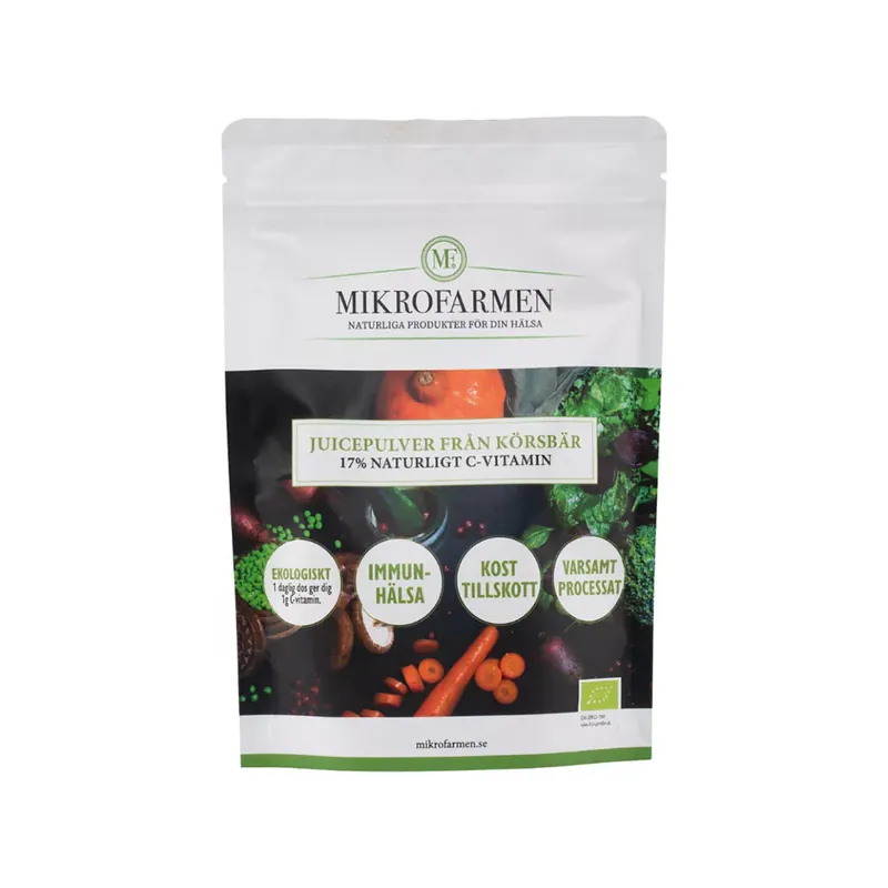 Juicepulver från Acerolakörsbär 130g Mikrofarmen Lågt pris